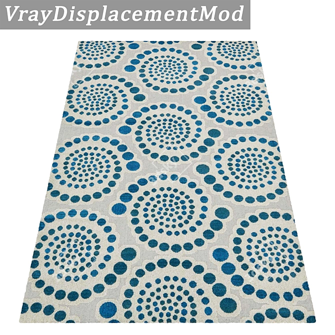 Luxury Floor Covering Set 3D model image 3