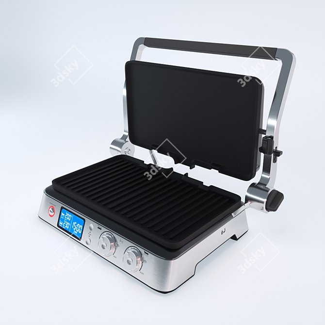 Delonghi Multigrill: Versatile, Efficient, Delicious 3D model image 4