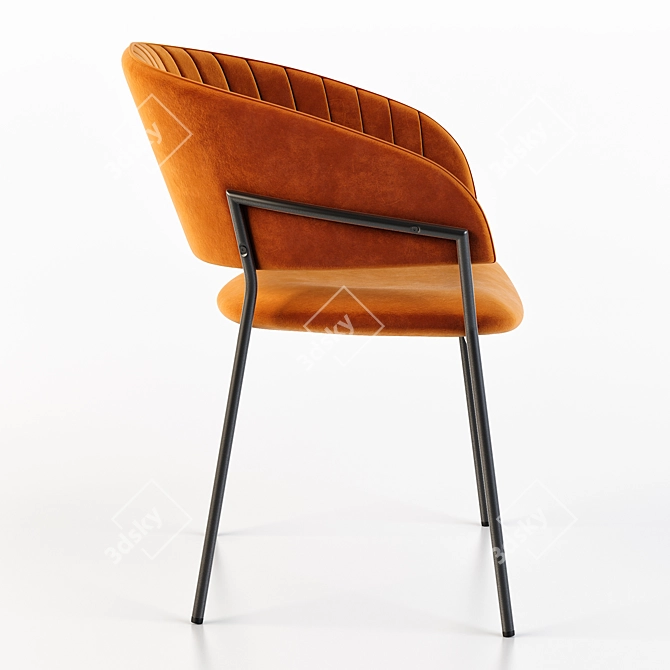 Modern Orisa Chair | Crisal Decoration | 530x580x730 3D model image 3