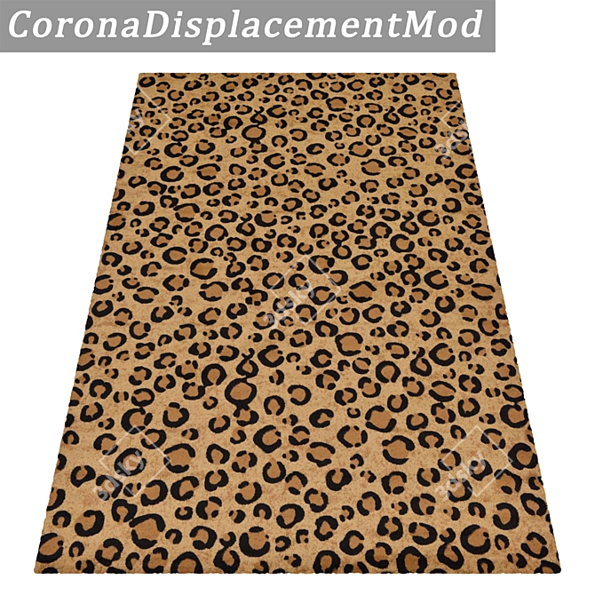 Luxury Carpet Set: High-Quality Textures & Multiple Options 3D model image 1