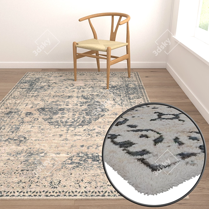 Deluxe Carpet Set 3D model image 5