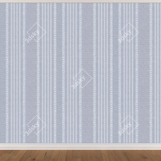 Seamless Wallpaper Set | 3 Color Options 3D model image 2