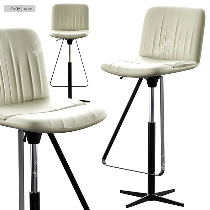 Modern Cattelan Italia Chair 3D model image 1