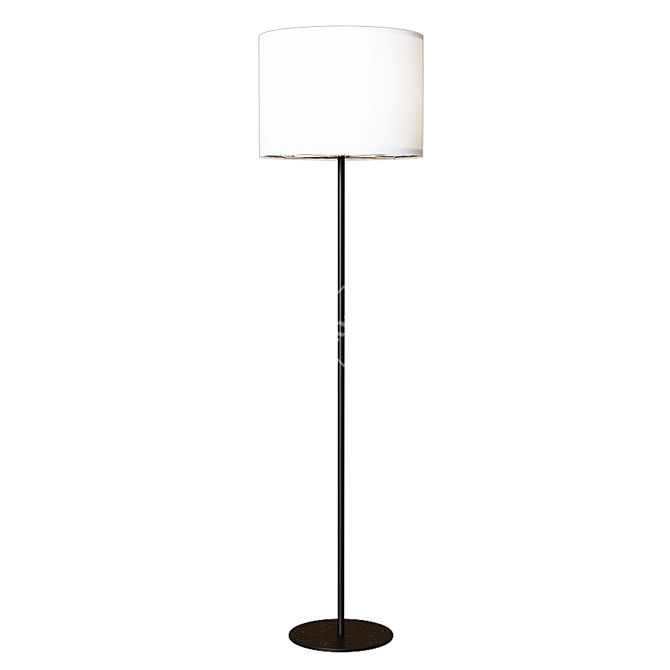 Elegant Floor Lamp: RINGSTA RINGSTA / SKAFTET SKAFTET 3D model image 2