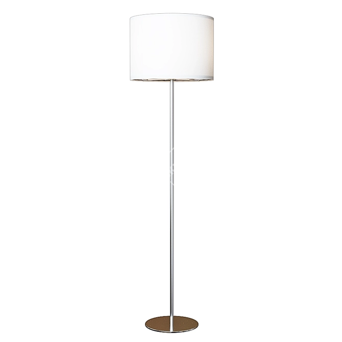 Elegant Floor Lamp: RINGSTA RINGSTA / SKAFTET SKAFTET 3D model image 3