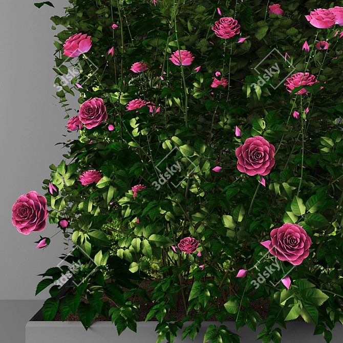 GreenWall 118: Vertical Garden Solution 3D model image 2