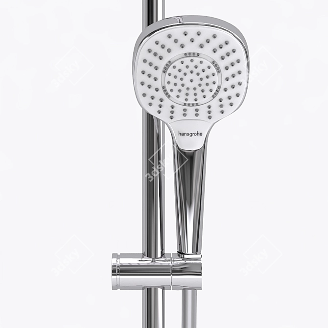 Luxury Shower System: Hansgrohe Croma E Showerpipe 280 3D model image 4