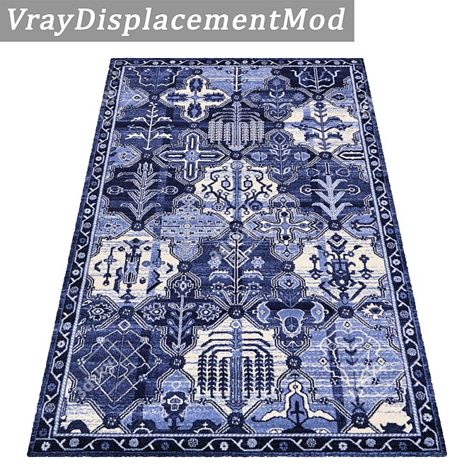 Luxury Carpets Set 3D model image 3