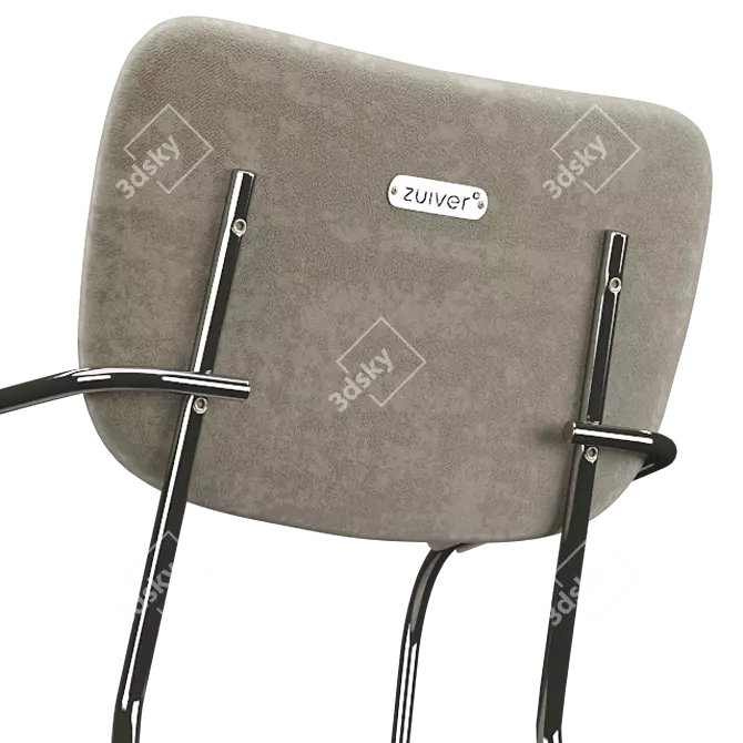 Sleek Sika Design Benson Chair 3D model image 4