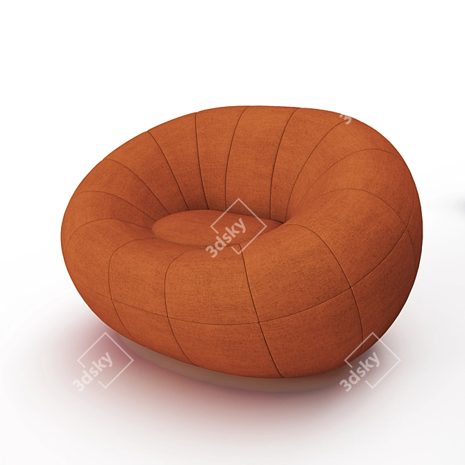 Title: Capsule Sofa & Chair Set by Deadgood 3D model image 2