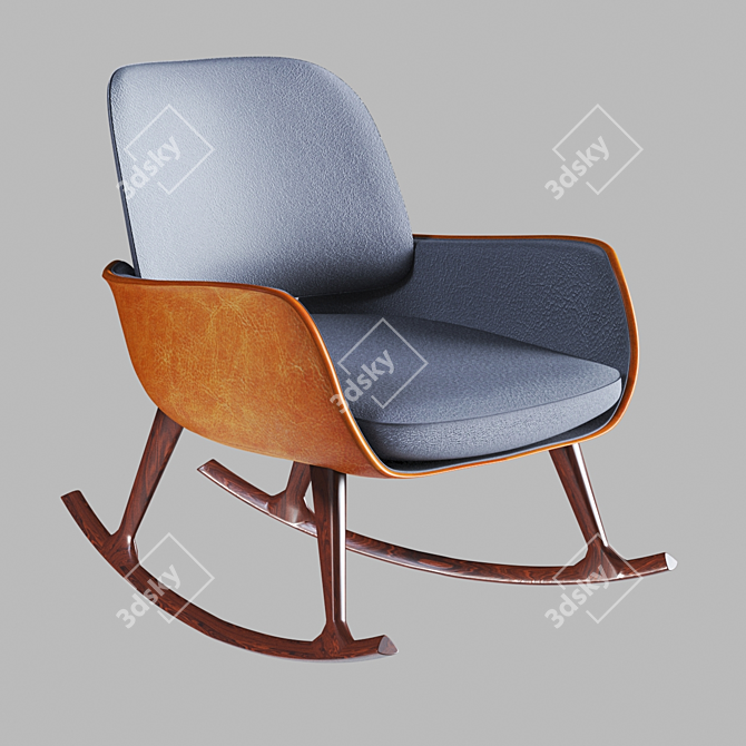 Elegant Martha Chair by Lazzeroni 3D model image 1