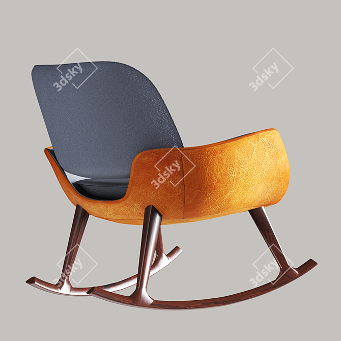 Elegant Martha Chair by Lazzeroni 3D model image 3