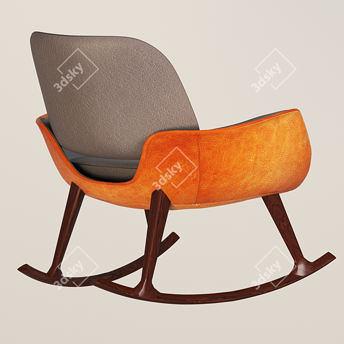 Elegant Martha Chair by Lazzeroni 3D model image 5