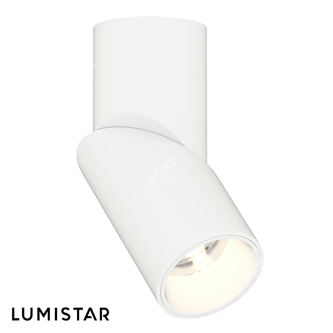 OM Slider Lumistar: Sleek & Powerful LED Spotlight 3D model image 1