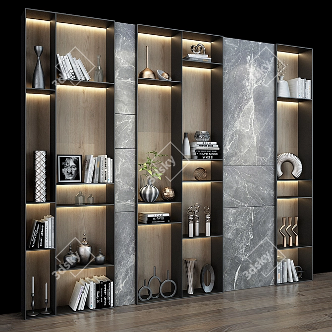 Elegant Storage Solution: Cabinet 264 3D model image 3