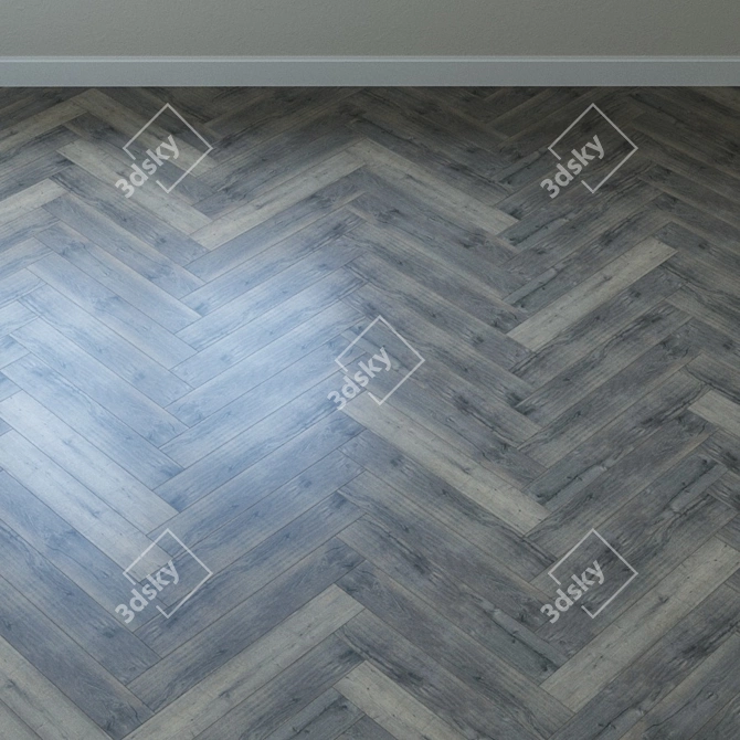 Tyrolean Oak Silver Laminate 3D model image 4