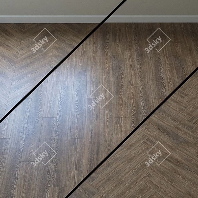 Bergamo Oak Laminate - LA032M 3D model image 1