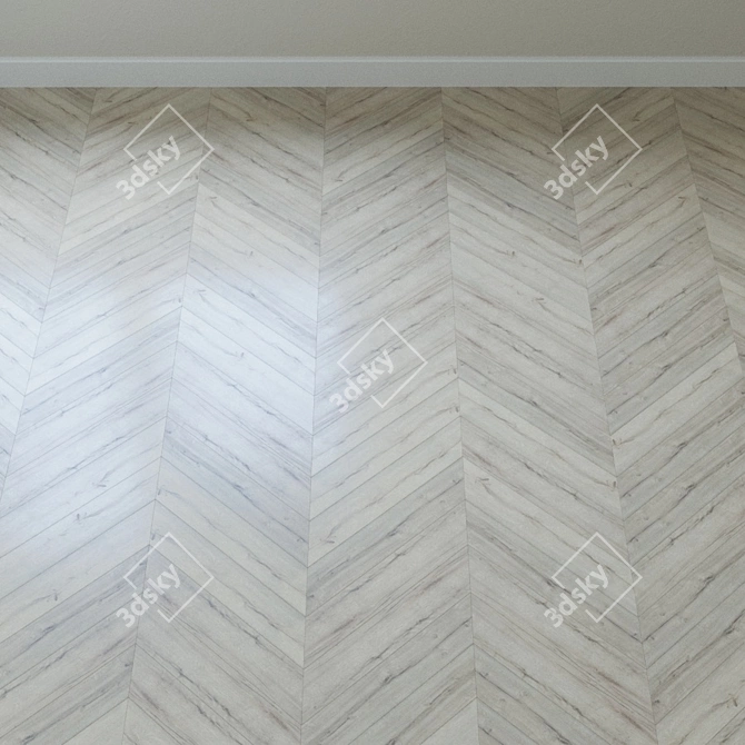 Tyrolean Oak White Laminate 3D model image 3