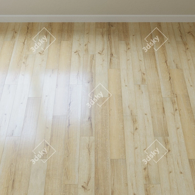 Cream Oak Laminate: Wineo 500 Small 3D model image 2