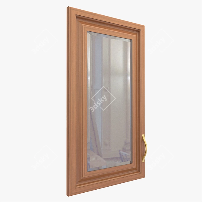 Classic Cabinet Door - 3D Model 3D model image 2