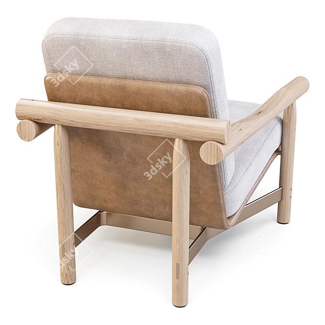 District Eight: Stilt - ArmChair
Streamlined Elegance & Intuitive Comfort 3D model image 4