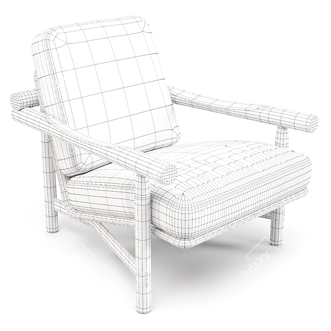 District Eight: Stilt - ArmChair
Streamlined Elegance & Intuitive Comfort 3D model image 5