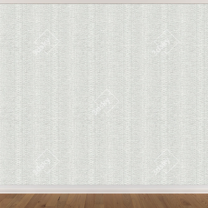 Seamless Wallpaper Set - 3 Colors 3D model image 4