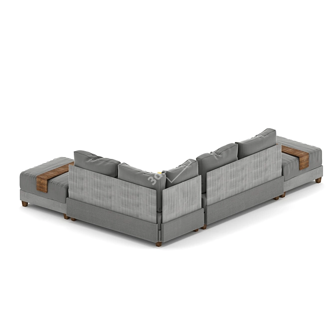 Modern Koctas Fly Sofa, 3Ds Max 2016 3D model image 5