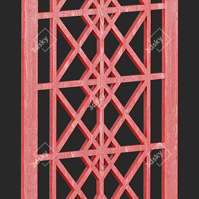 Decorative Panel Set: Beautifully Crafted and Versatile 3D model image 4