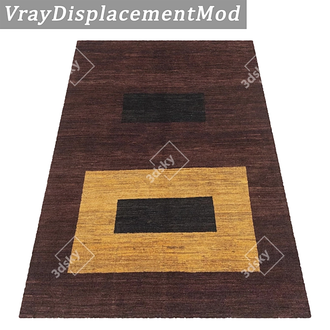 Luxury Carpet Set: High-Quality Textures for Versatile Use 3D model image 3