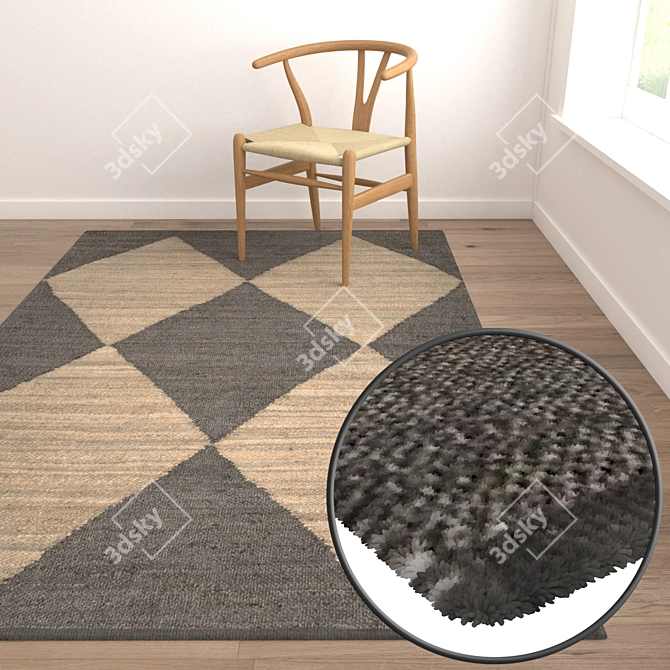 Luxury Carpet Collection 3D model image 5