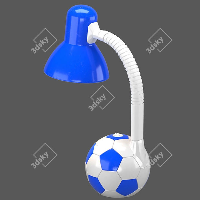 Soccer Ball Table Lamp 3D model image 3