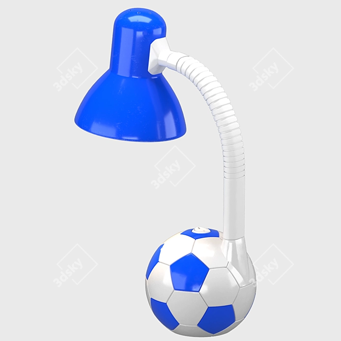 Soccer Ball Table Lamp 3D model image 7