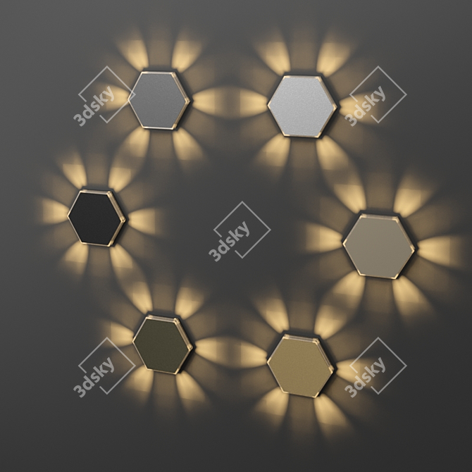 HexaLite IT-780: Recessed LED Stair Light 3D model image 1