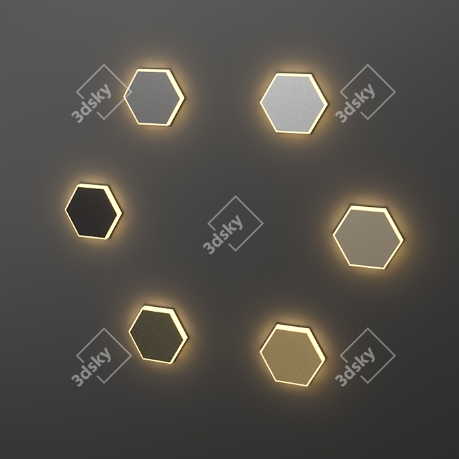 HexaLite IT-780: Recessed LED Stair Light 3D model image 2