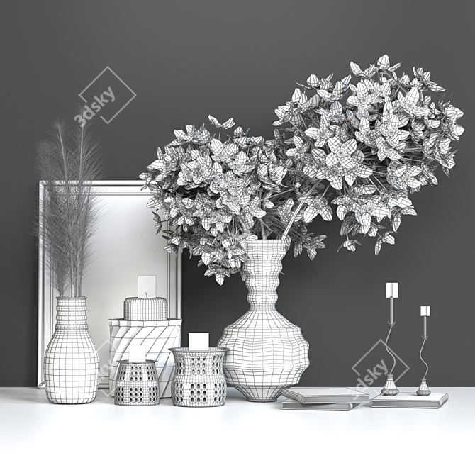 Modern Decor Set: 2013 Edition 3D model image 5