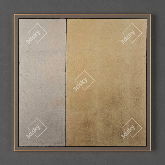 Artistic Frames Collection: 1 Frame, 1000x1000 mm 3D model image 1