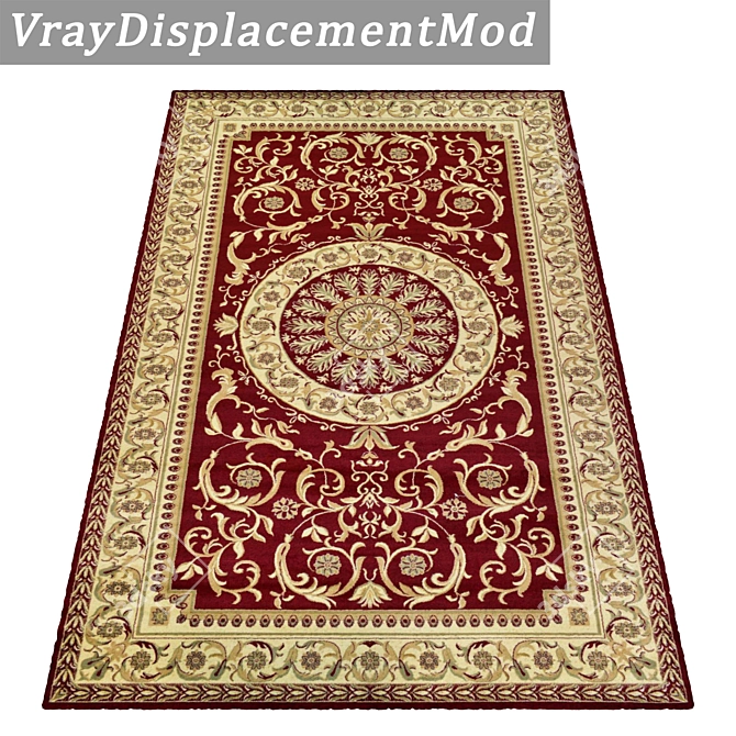 Luxury Carpets Set 1875 3D model image 3