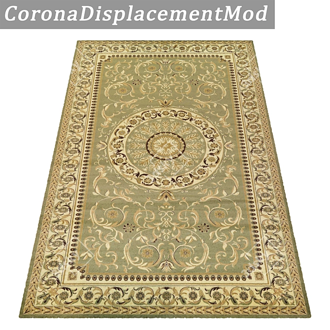 Luxury Carpets Set 1875 3D model image 4