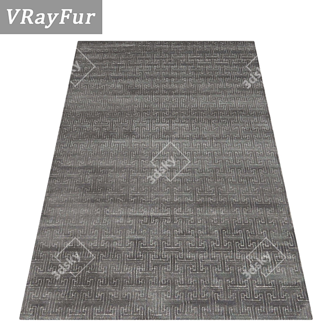 Luxury Carpets Set 3D model image 2