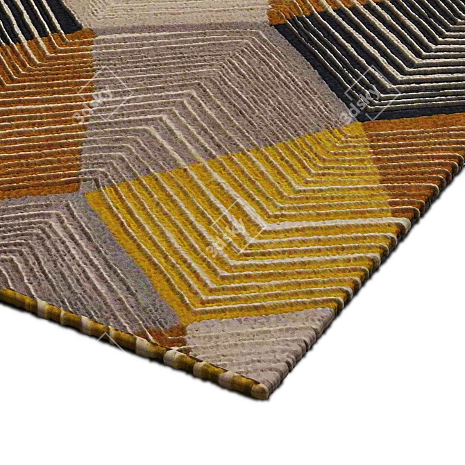 Elegant Interior Rugs 3D model image 2