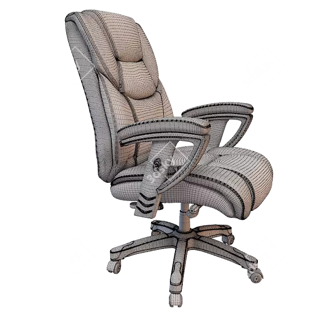 Executive Bureaucrat Chair T-9999 3D model image 3