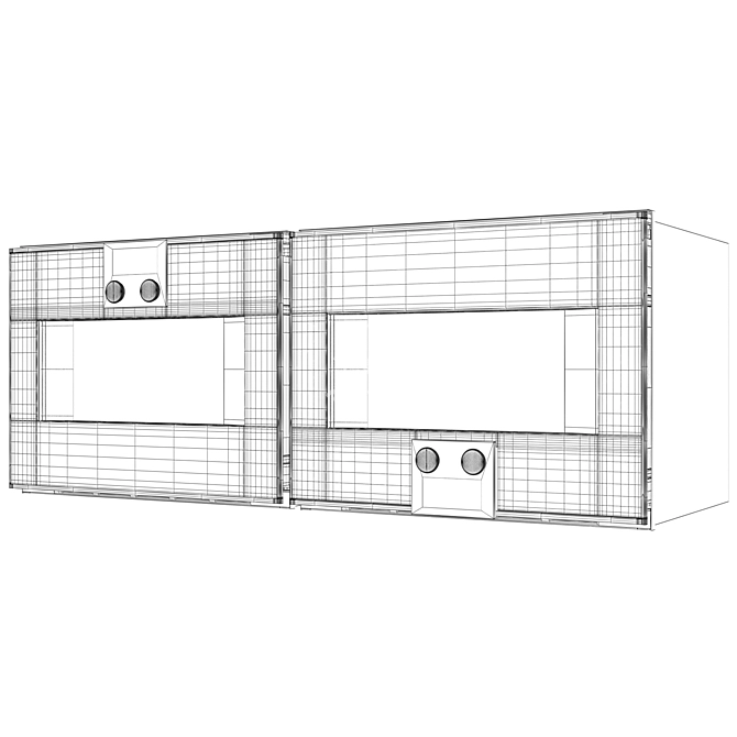 Gaggenau 400 Series Combi-Steam Oven: Handleless, Stainless Steel-Backed Door 3D model image 5