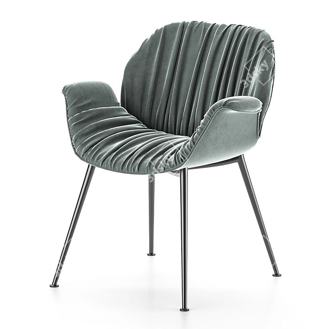 Stylish Globewest Chair 3D model image 1