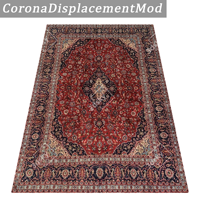 Title: Luxury Collection of 3D Carpets 3D model image 4