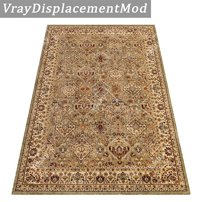 Luxury Carpet Set 3D model image 3