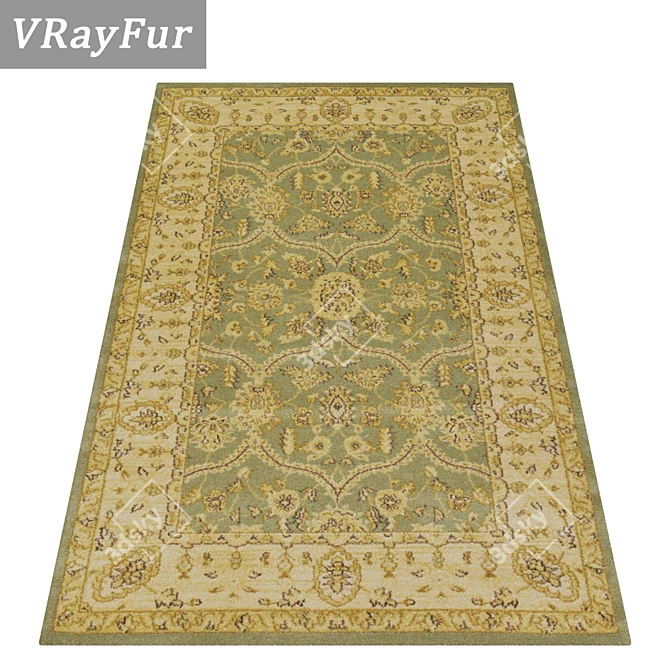 Premium Carpets Collection 3D model image 2