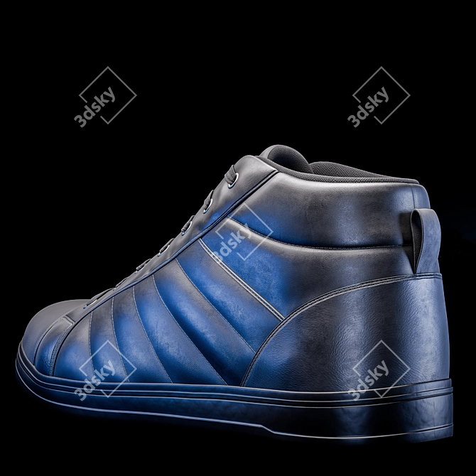 Realistic 3D Shoe Model 3D model image 8