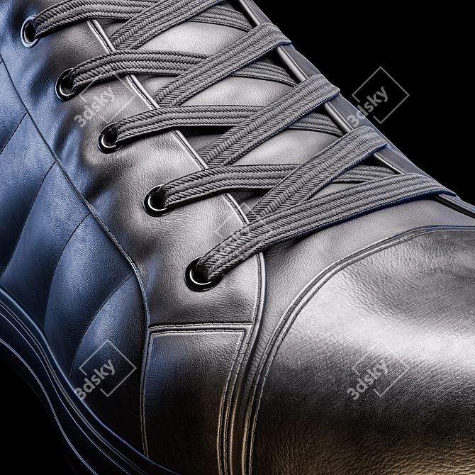 Realistic 3D Shoe Model 3D model image 9