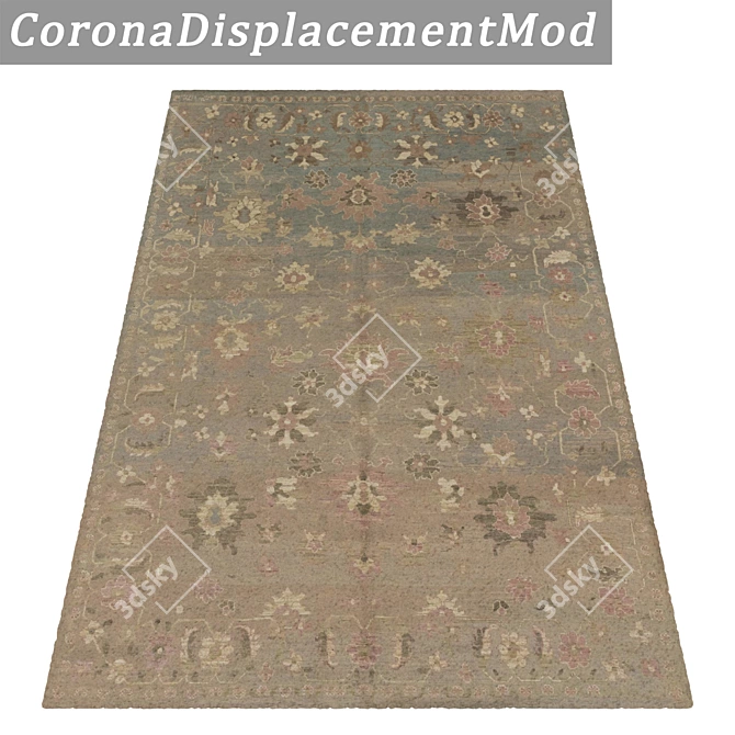 Carpets Set 1887  High-quality Textures for Close-up and Wide-angle Shots 3D model image 4